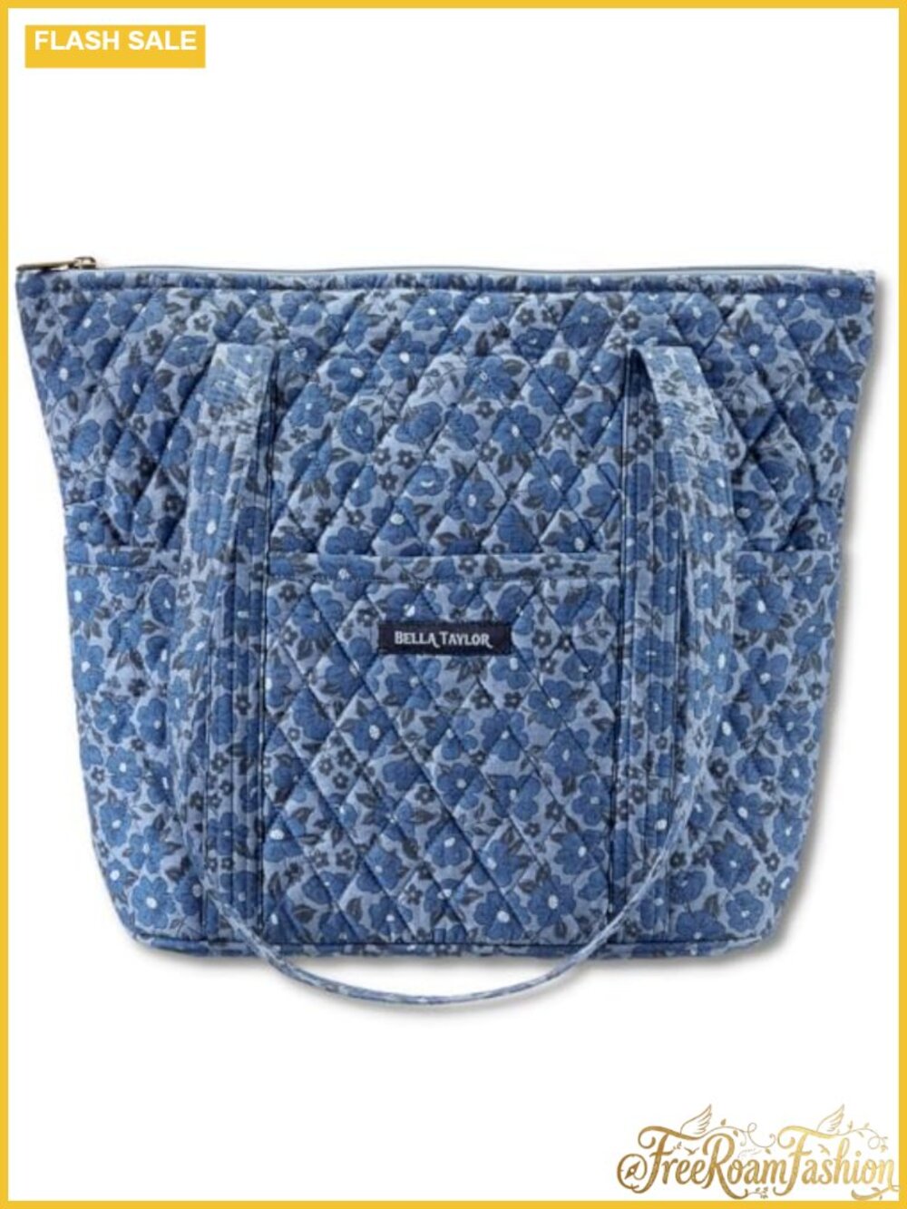 Quilted Tote Shoulder Bag for Women Lightweight Washable